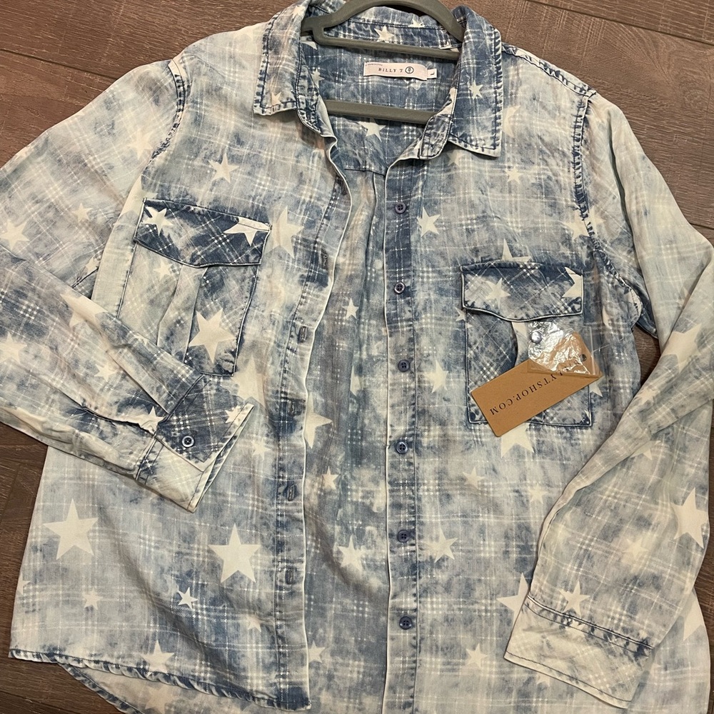 NWT billy T button down
